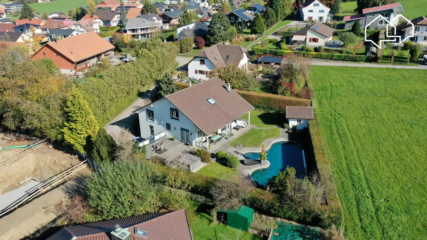 Single house for sale - Chemin Du Cheseau 12, 1728 Rossens FR - Photo 2