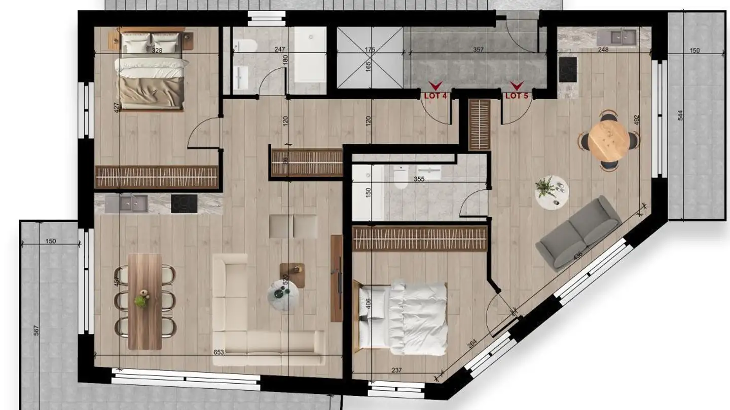 Appartamento in vendita - Chemin De Rosemont 15, 1110 Morges