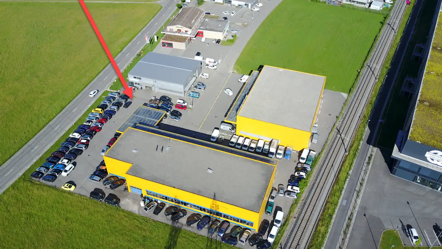 Place de parking extérieure à louer - Gewerbestrasse 18, 4553 Subingen