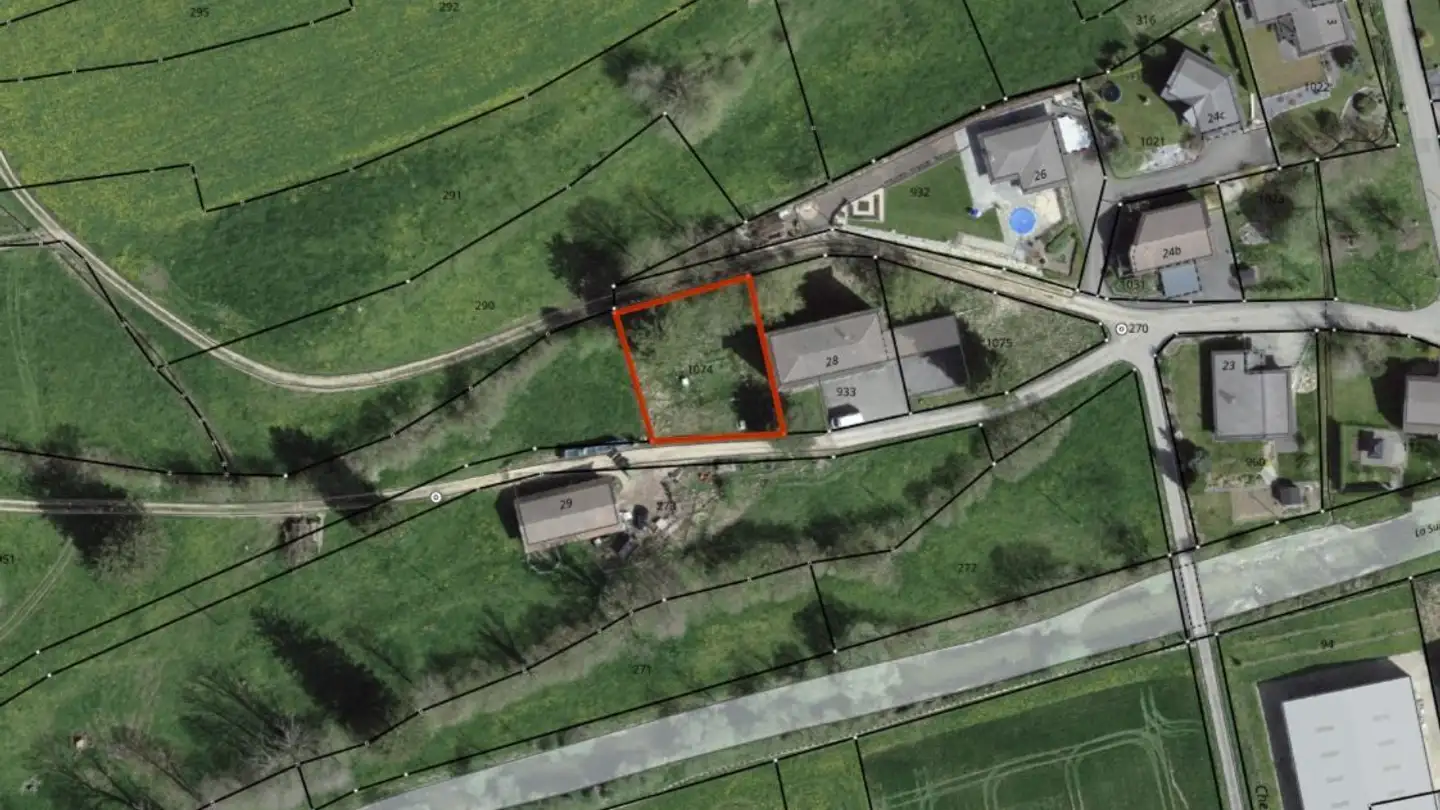 Terrain constructible à vendre - 2607 Cortébert