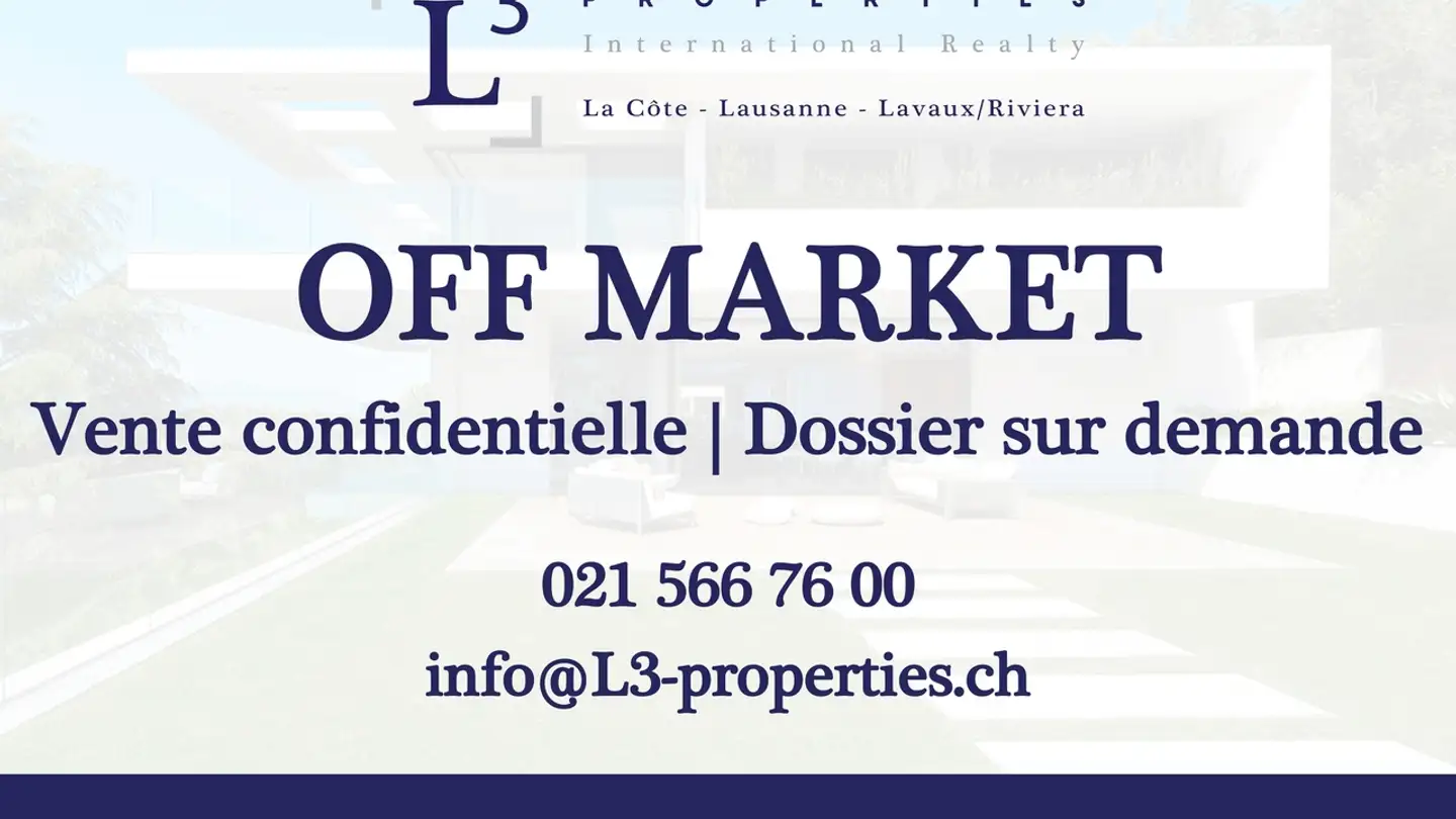 Single house for sale - 1260 Nyon