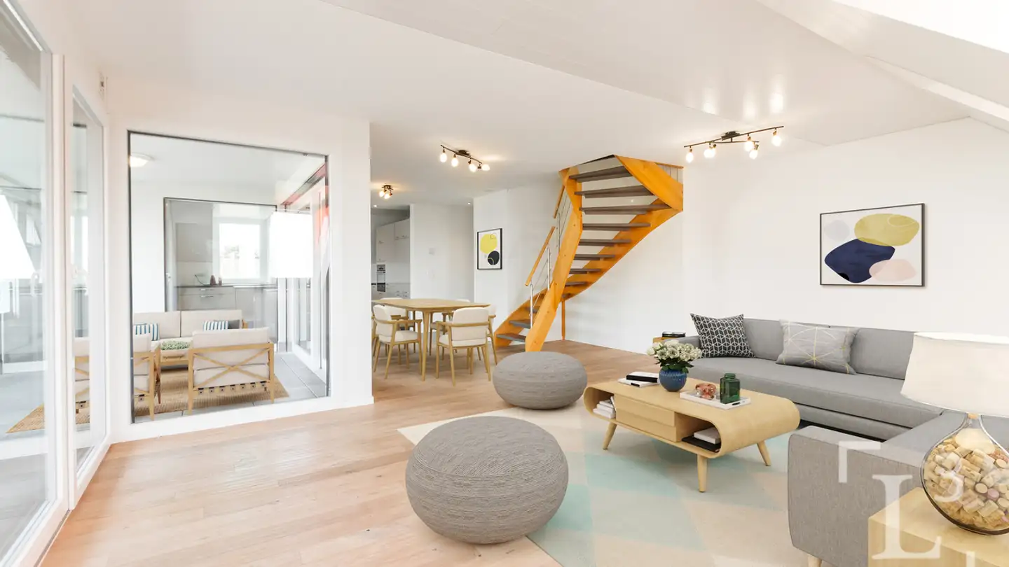 Penthouse for sale - Etoy, 1163 Etoy - Photo 4