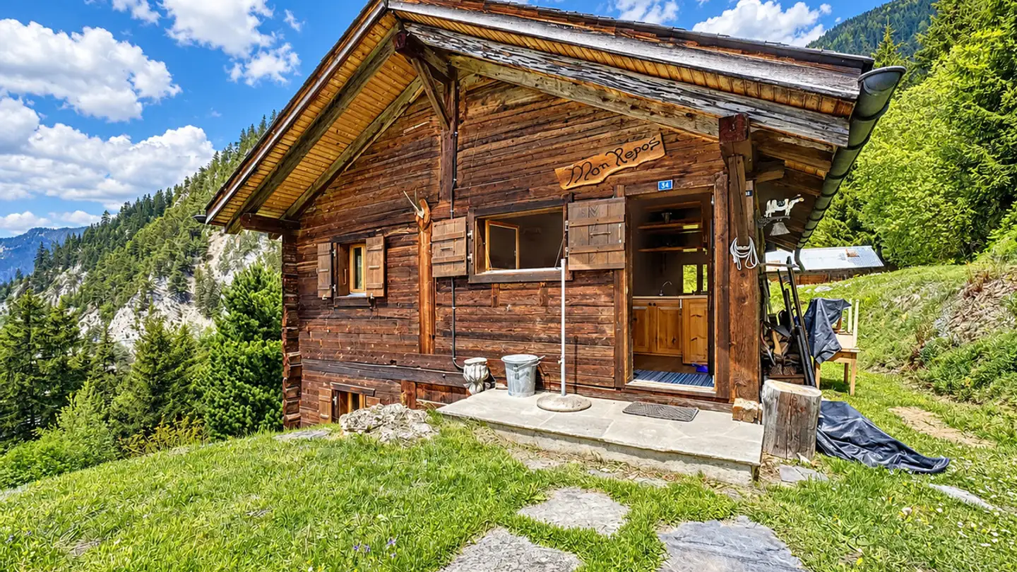 Chalet à vendre - Route Du Soleil 34, 1948 Sarreyer