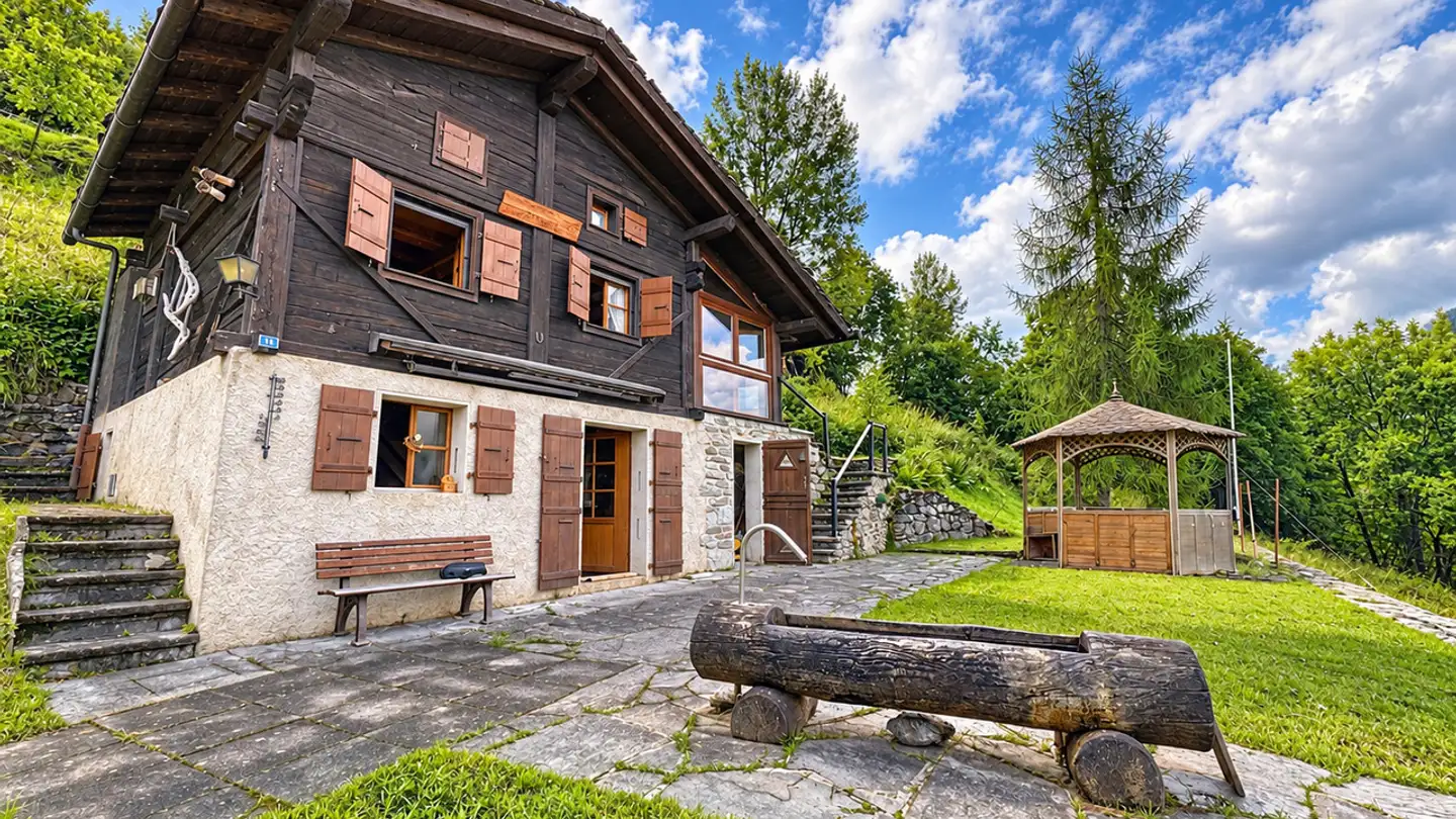 Chalet kaufen - Route Des Planches 16, 1948 Lourtier