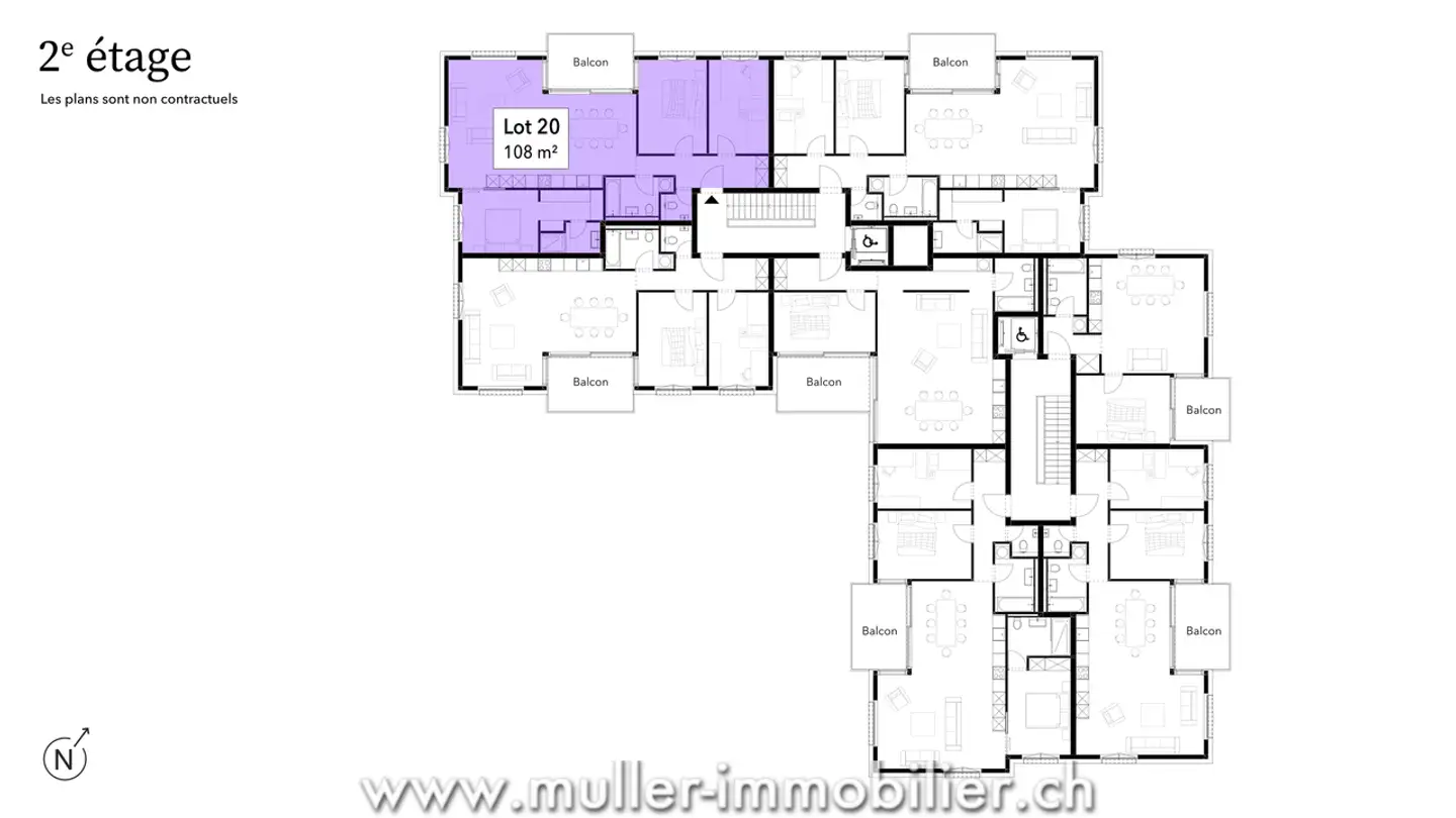 Wohnung kaufen - Route D'ursy 14, 1678 Siviriez - Foto 4