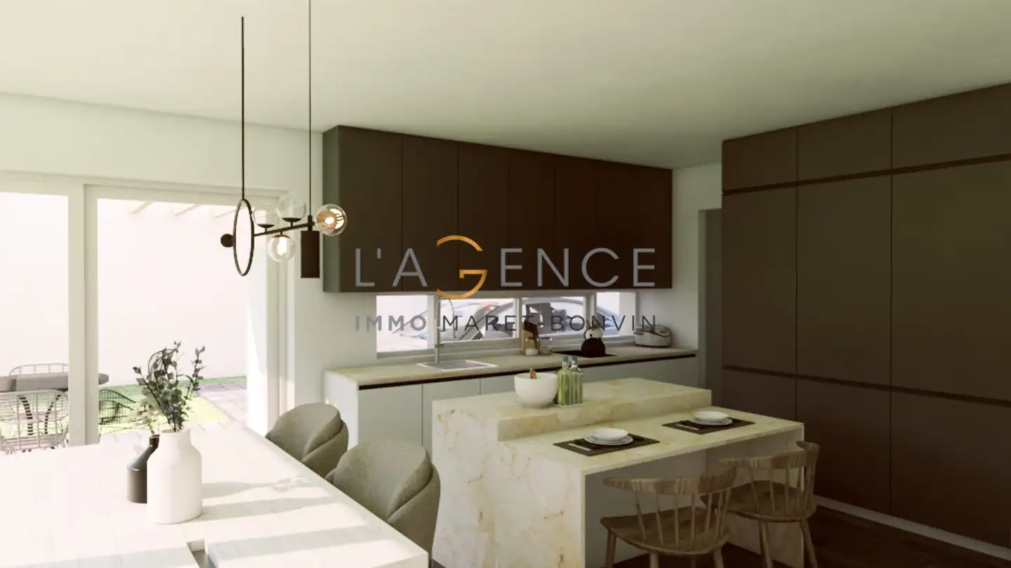 Semi-detached house for sale - 1967 Bramois - Photo 4