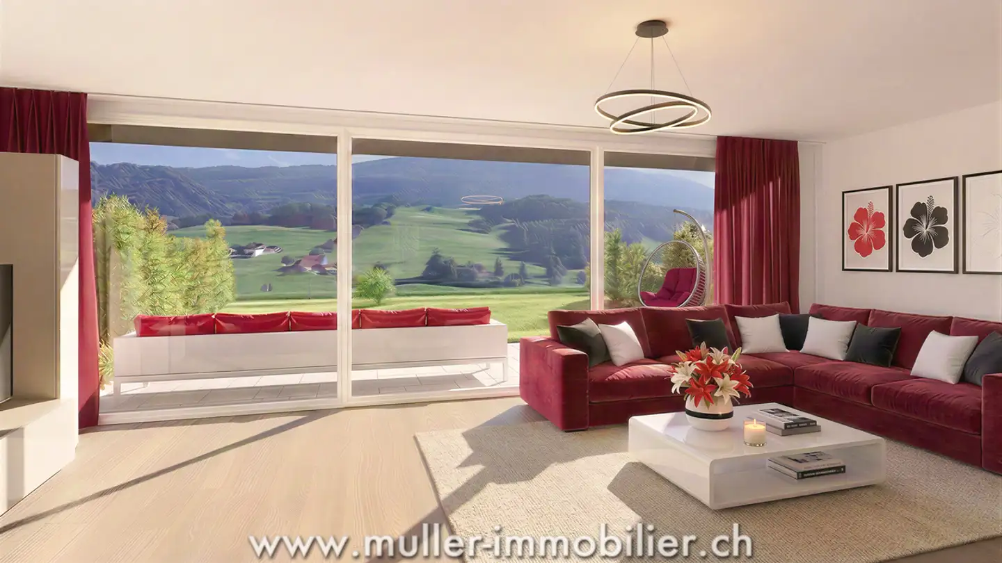 Villa in vendita - Route D'essert 57, 1724 Essert FR - Foto 2