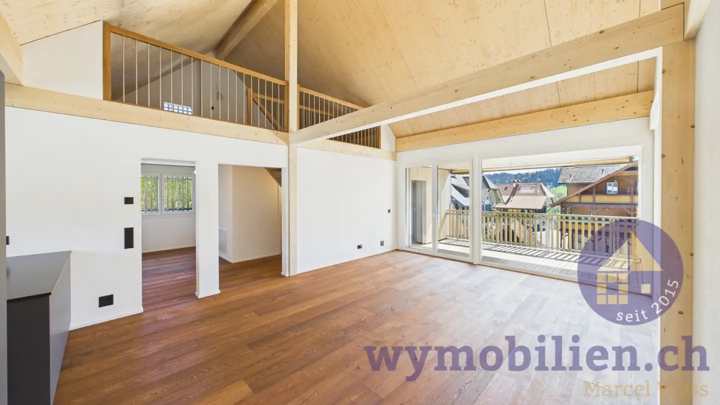 Attic flat for rent - Gotthelfstrasse 11c, 3432 Lützelflüh-Goldbach