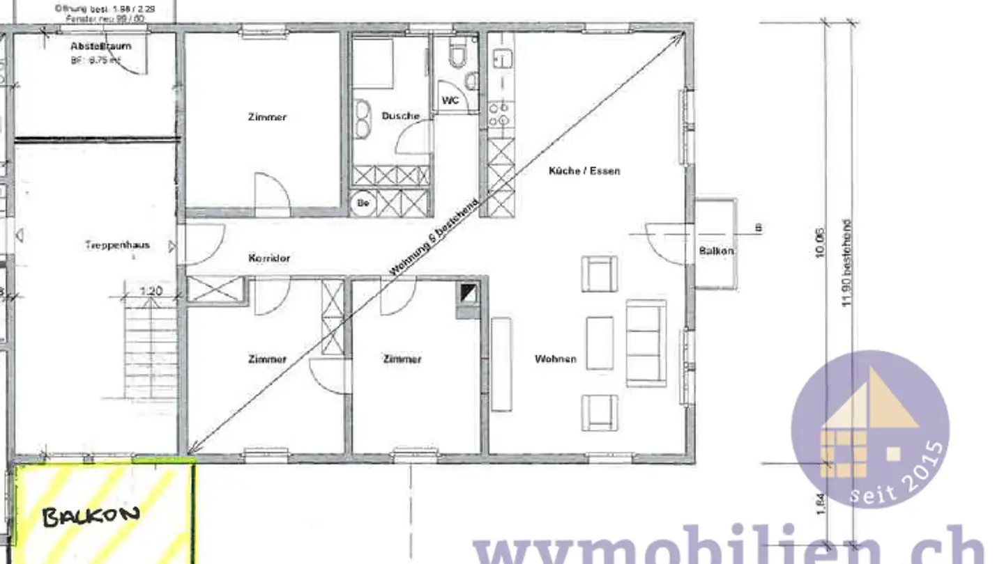 Appartamento in affitto - Schlossstrasse 23, 3550 Langnau im Emmental - Foto 4