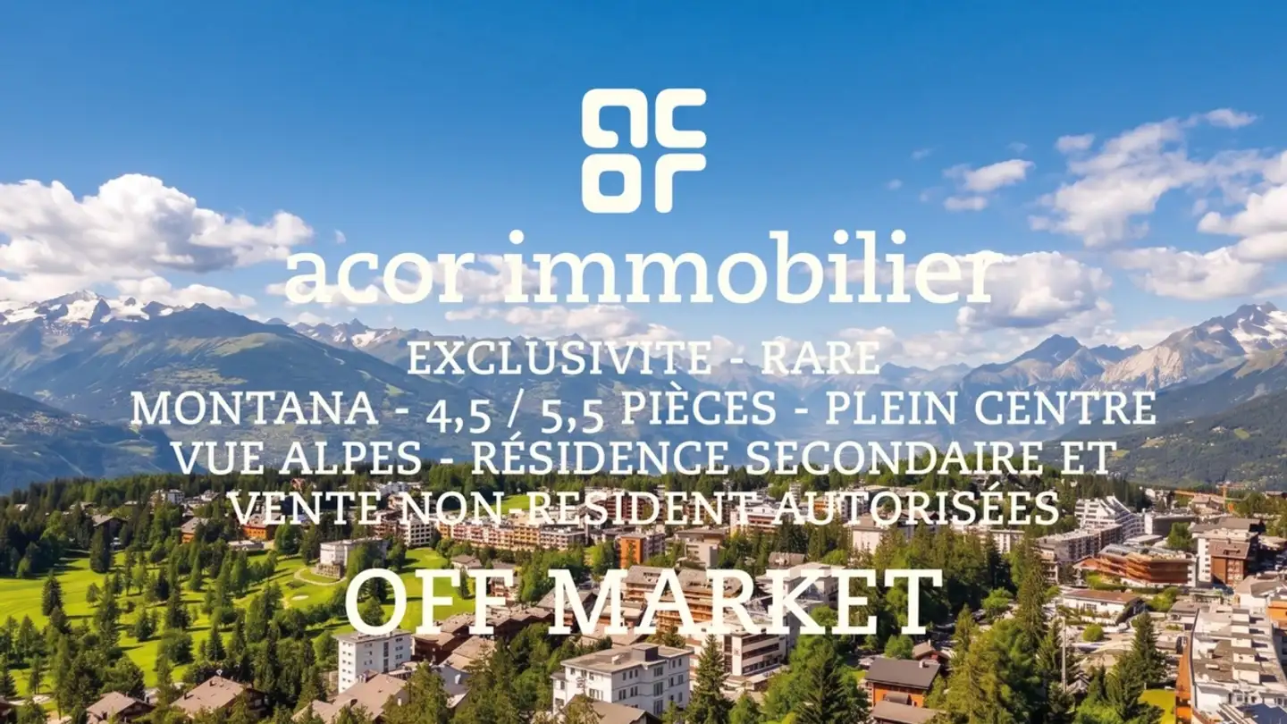 Apartment for sale - 3963 Crans-Montana