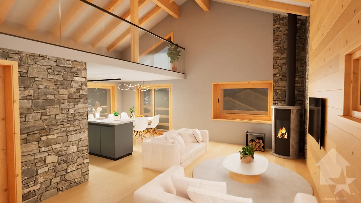 Chalet for sale - 1918 La Tzoumaz - Photo 3