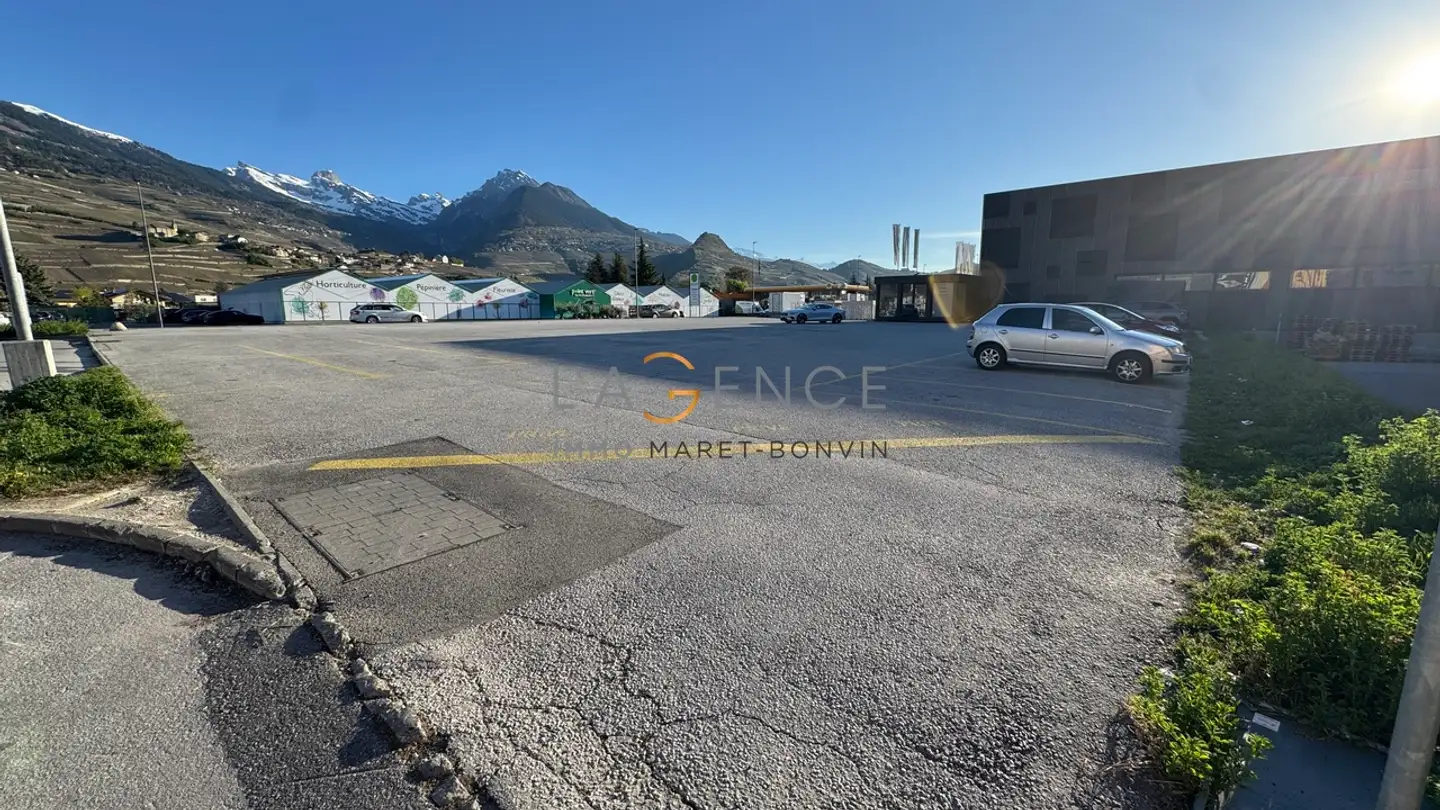 Gewerbebaugrundstück mieten - 1964 Conthey