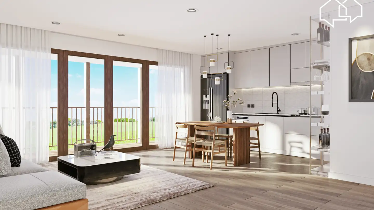 Appartamento in vendita - Chemin En La Croix 2, 1676 Chavannes-les-Forts - Photo 3