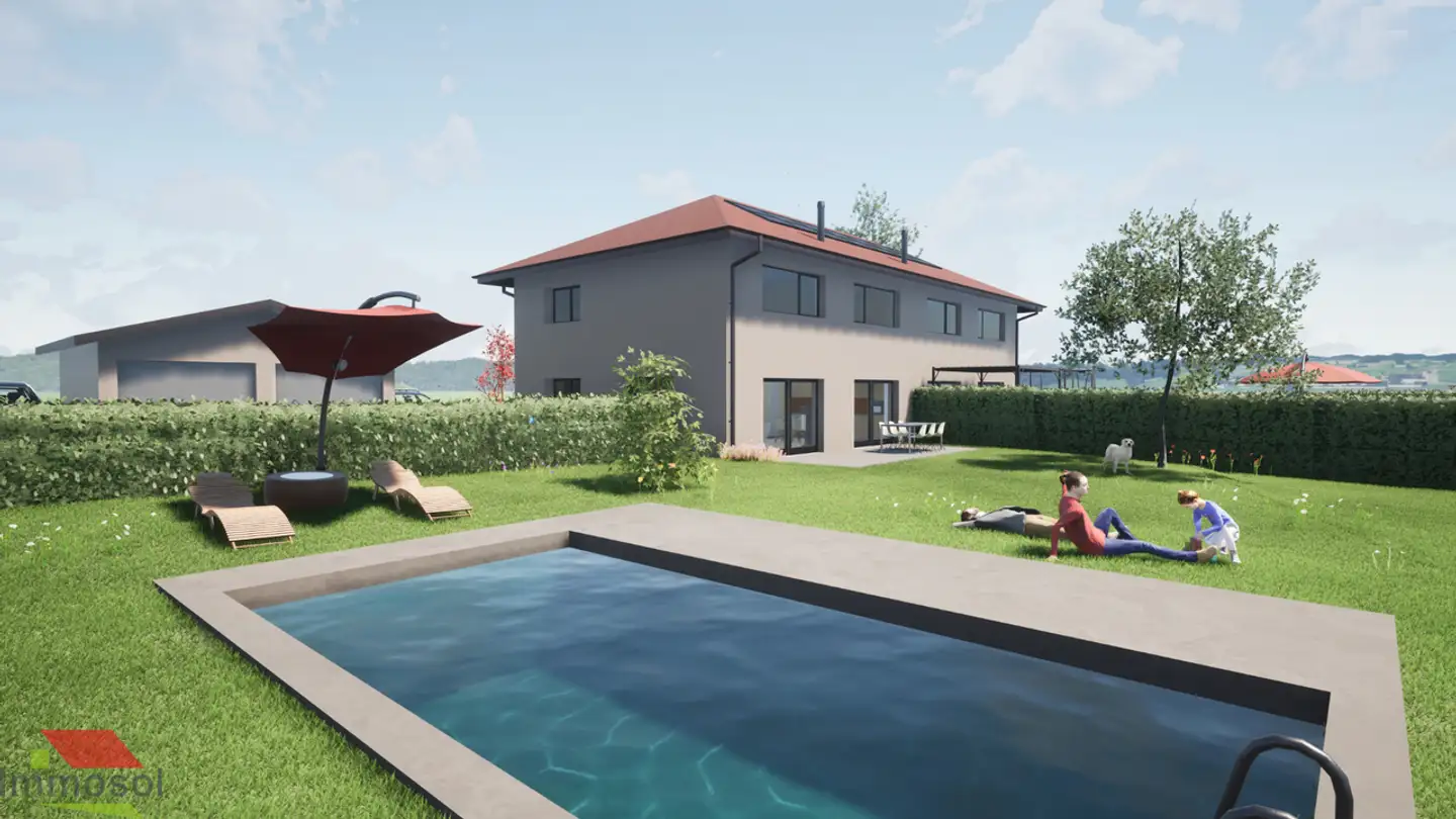 Semi-detached house for sale - Chemin du Bois de l'Hôpital 26, 1052 Le Mont-sur-Lausanne - Photo 2
