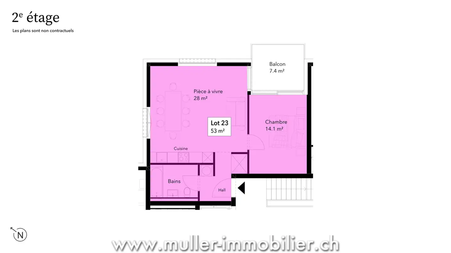 Apartment for sale - Route De Romont 1, 1670 Ursy - Photo 4