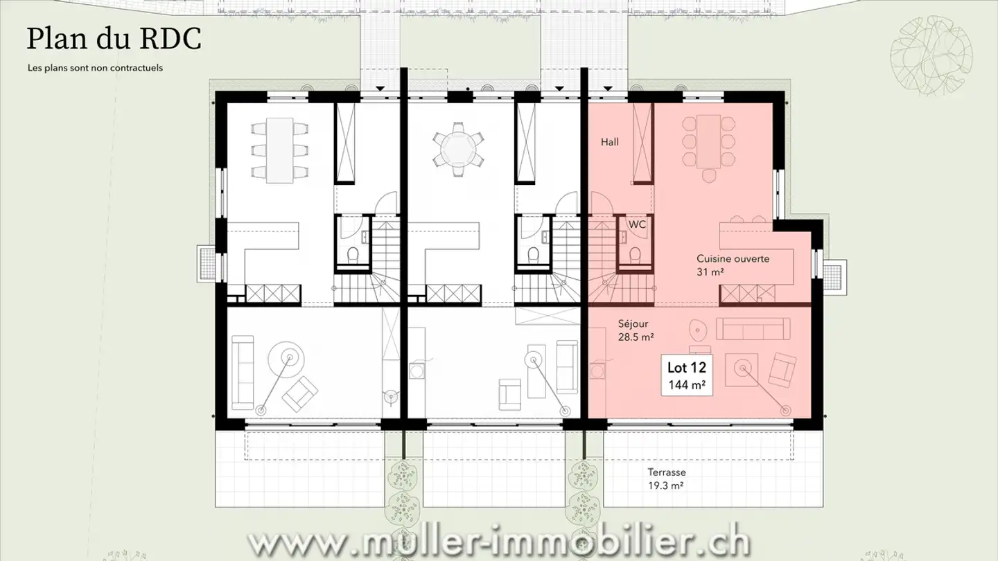 Villa in vendita - 1723 Marly - Photo 3