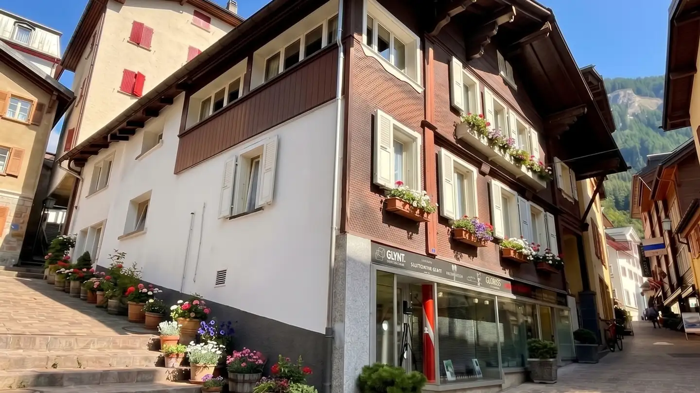 Immeuble mixte à vendre - 3954 Leukerbad