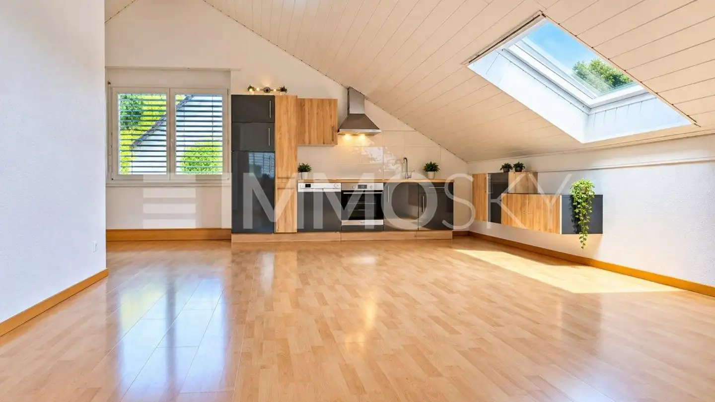 Attic flat for rent - 5222 Umiken - Photo 2