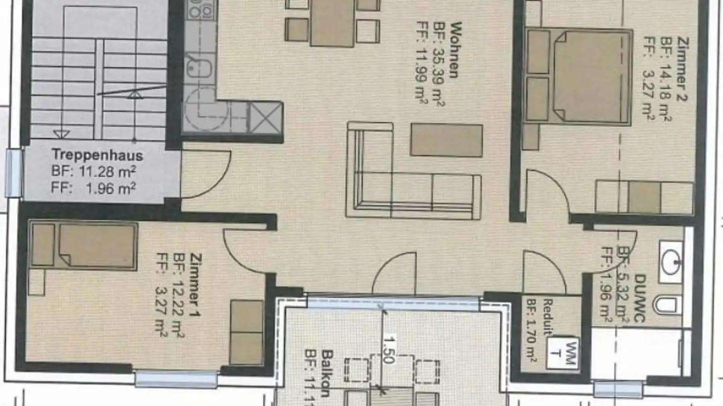 Appartement à louer - Höchiweg 8, 4628 Wolfwil - Photo 3