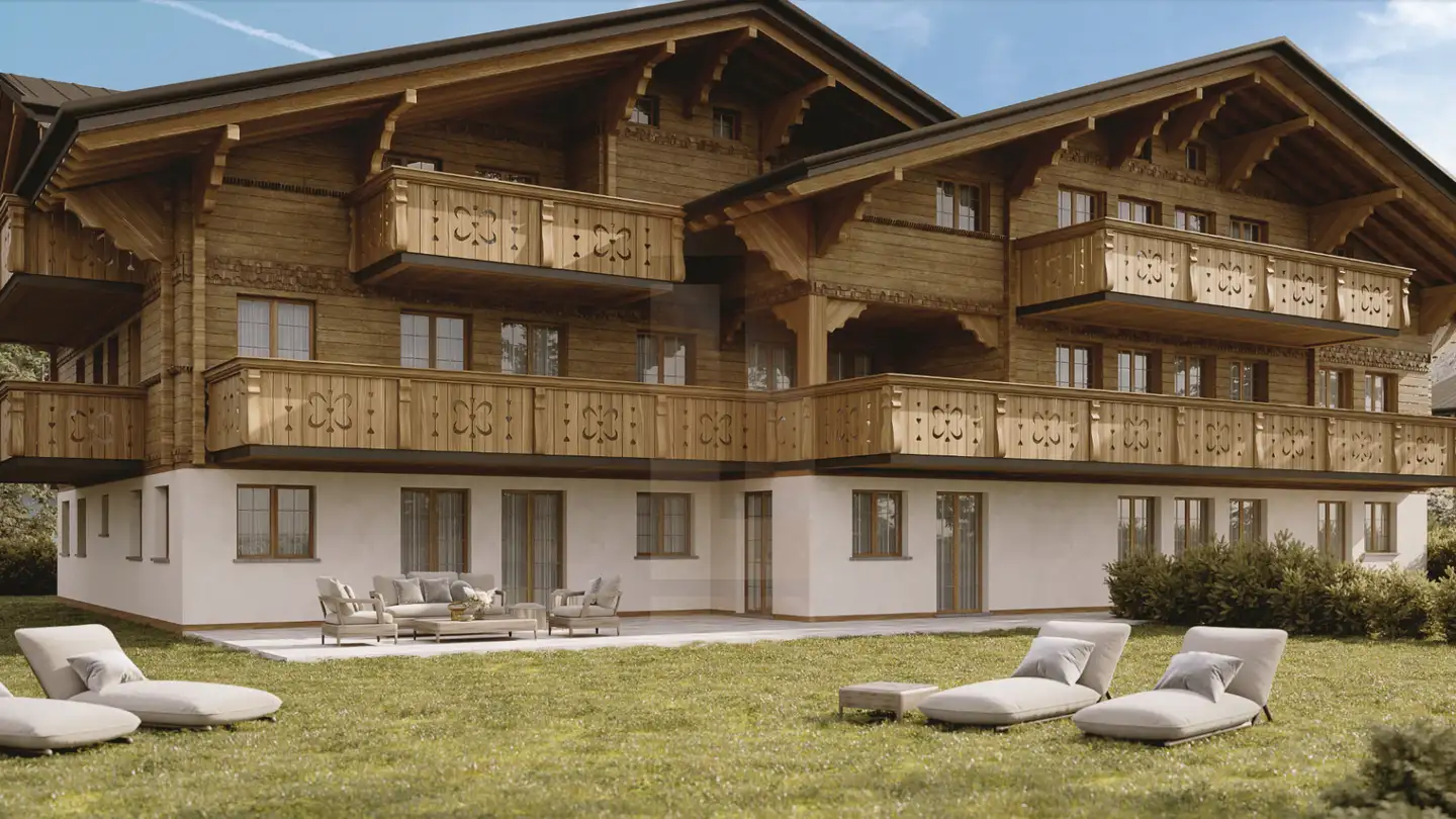 Terrassenwohnung kaufen - 3780 Gstaad