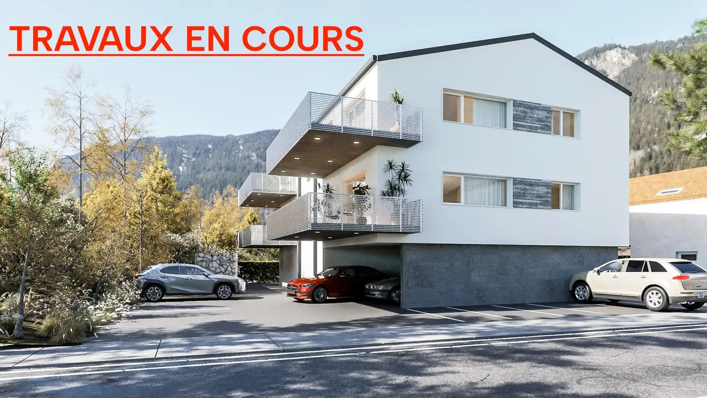 Appartement en terrasse à vendre - 1868 Collombey