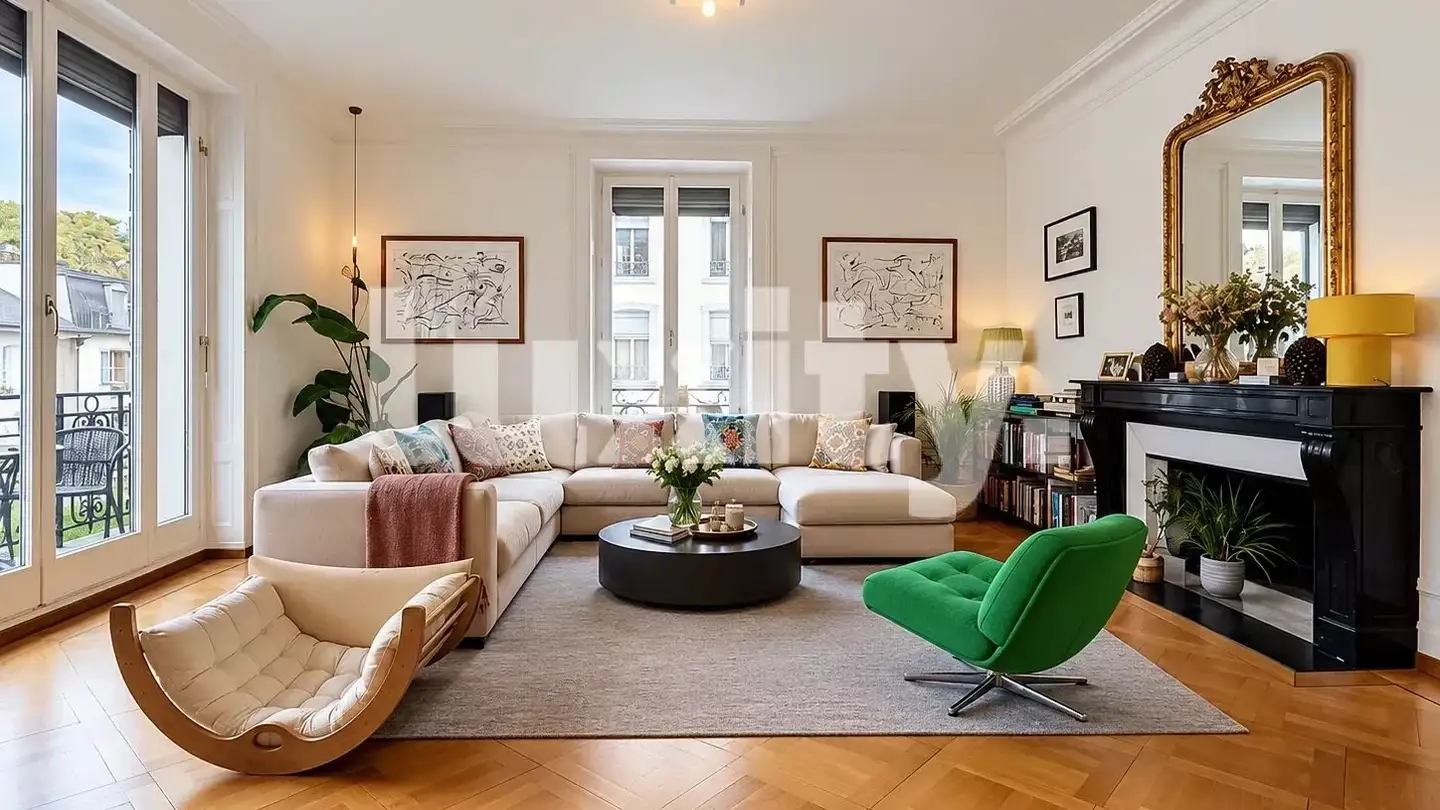 Wohnung mieten - Rue Des Eaux-Vives, 1207 Genève