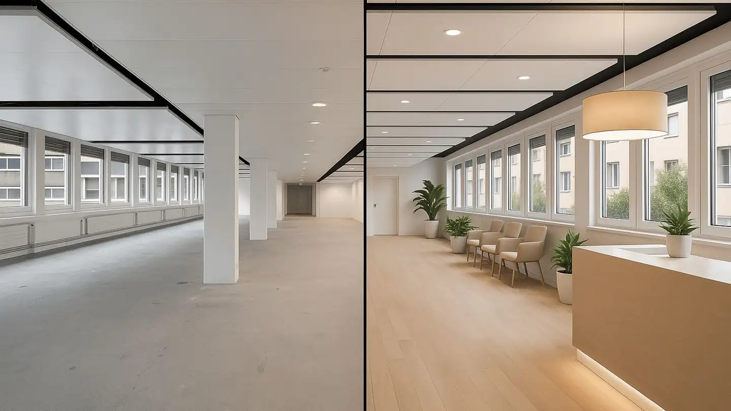 Gewerbe mieten - Wiesenstrasse 8, 8008 Zürich - Foto 2