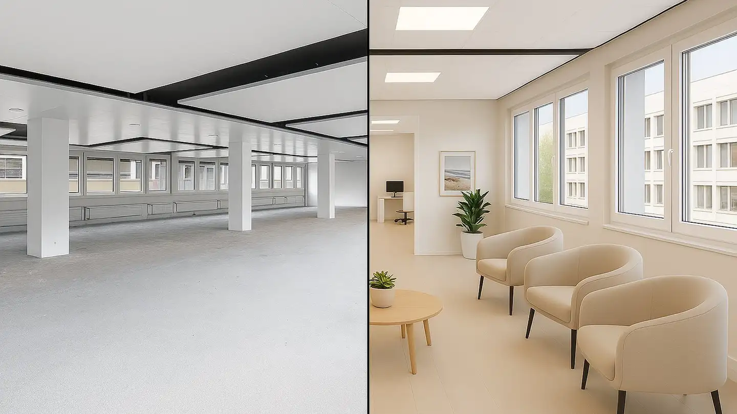 Gewerbe mieten - Wiesenstrasse 8, 8008 Zürich - Foto 4