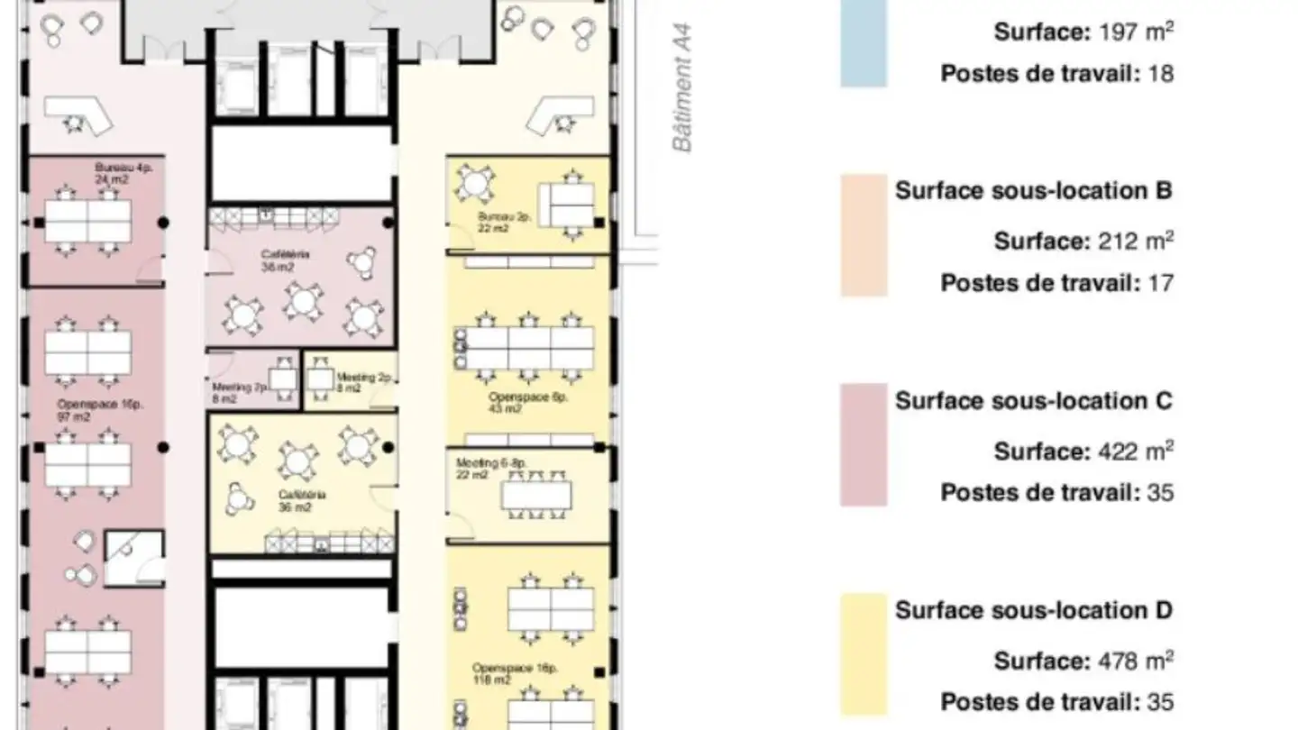 Bürofläche mieten - Avenue De L'étang 61, 1219 Châtelaine - Foto 3