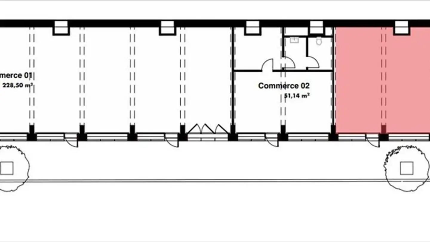 Shop for rent - Chemin Vert 7, 1804 Corsier-sur-Vevey