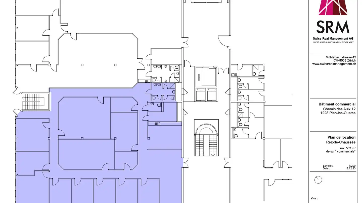 Gewerbe mieten - Chemin Des Aulx 12, 1228 Plan-les-Ouates