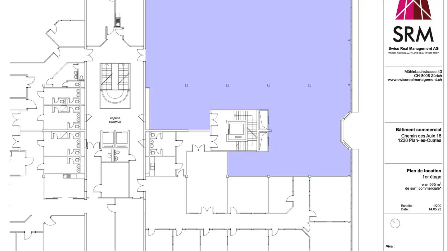 Gewerbe mieten - Chemin Des Aulx 18, 1228 Plan-les-Ouates