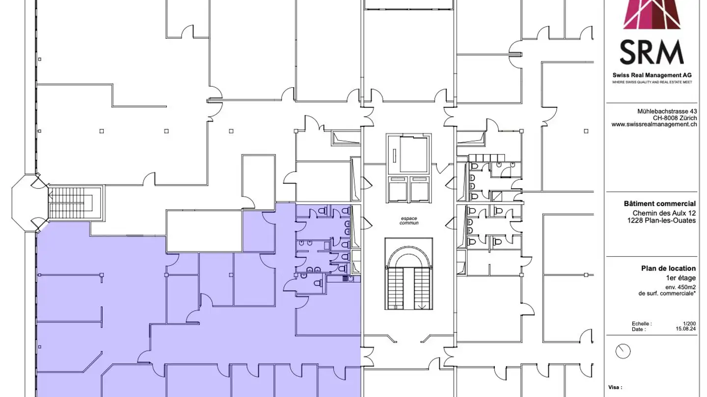 Commercial à louer - Chemin Des Aulx 12, 1228 Plan-les-Ouates