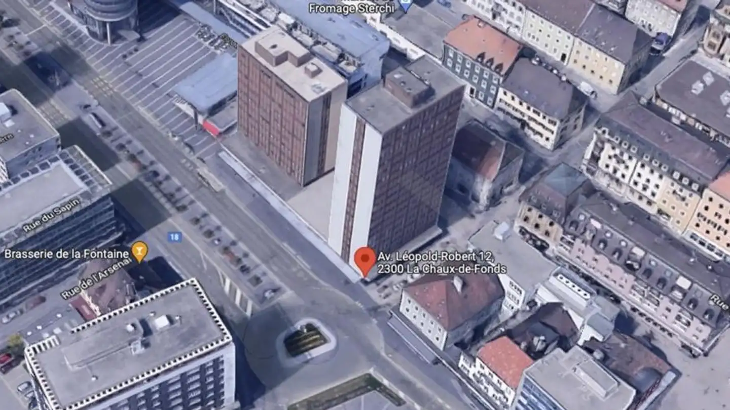 Gewerbe mieten - Avenue Léopold-Robert 12, 2300 La Chaux-de-Fonds