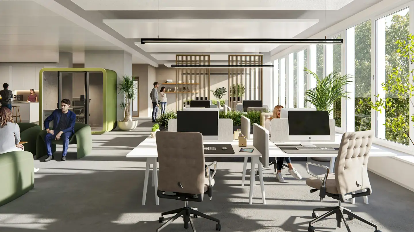 Spazio ufficio in affitto - Hauptstrasse 2, 5200 Brugg AG - Foto 4