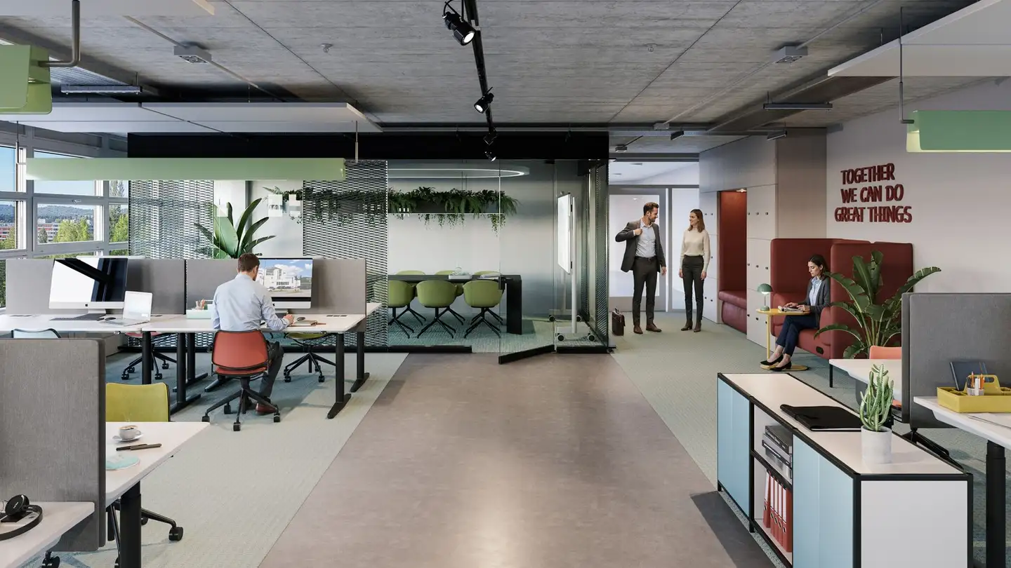 Office space for rent - Würzgrabenstrasse 5, 8048 Zürich