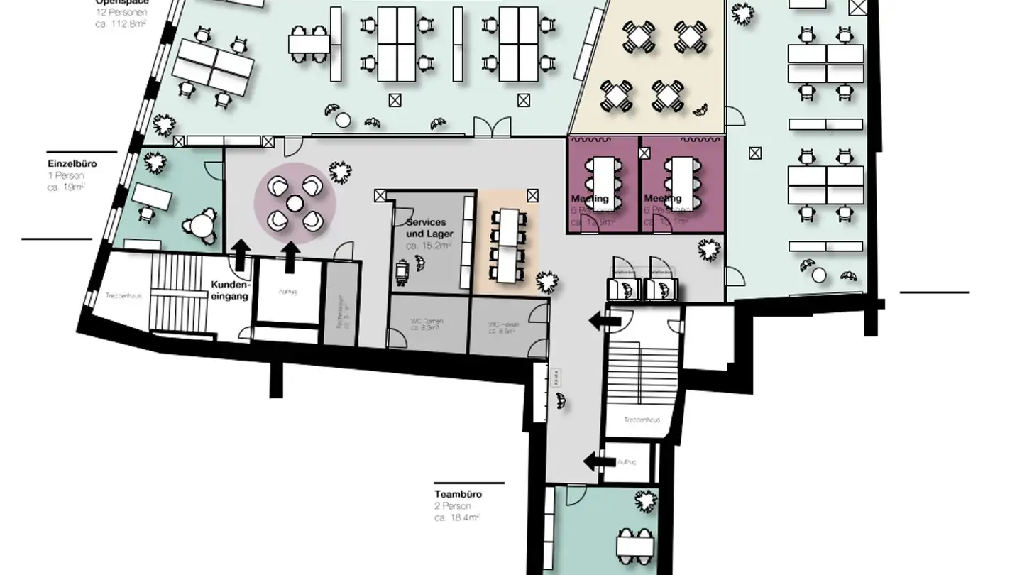 Office space for rent - Falknerstrasse 11, 4001 Basel - Photo 4