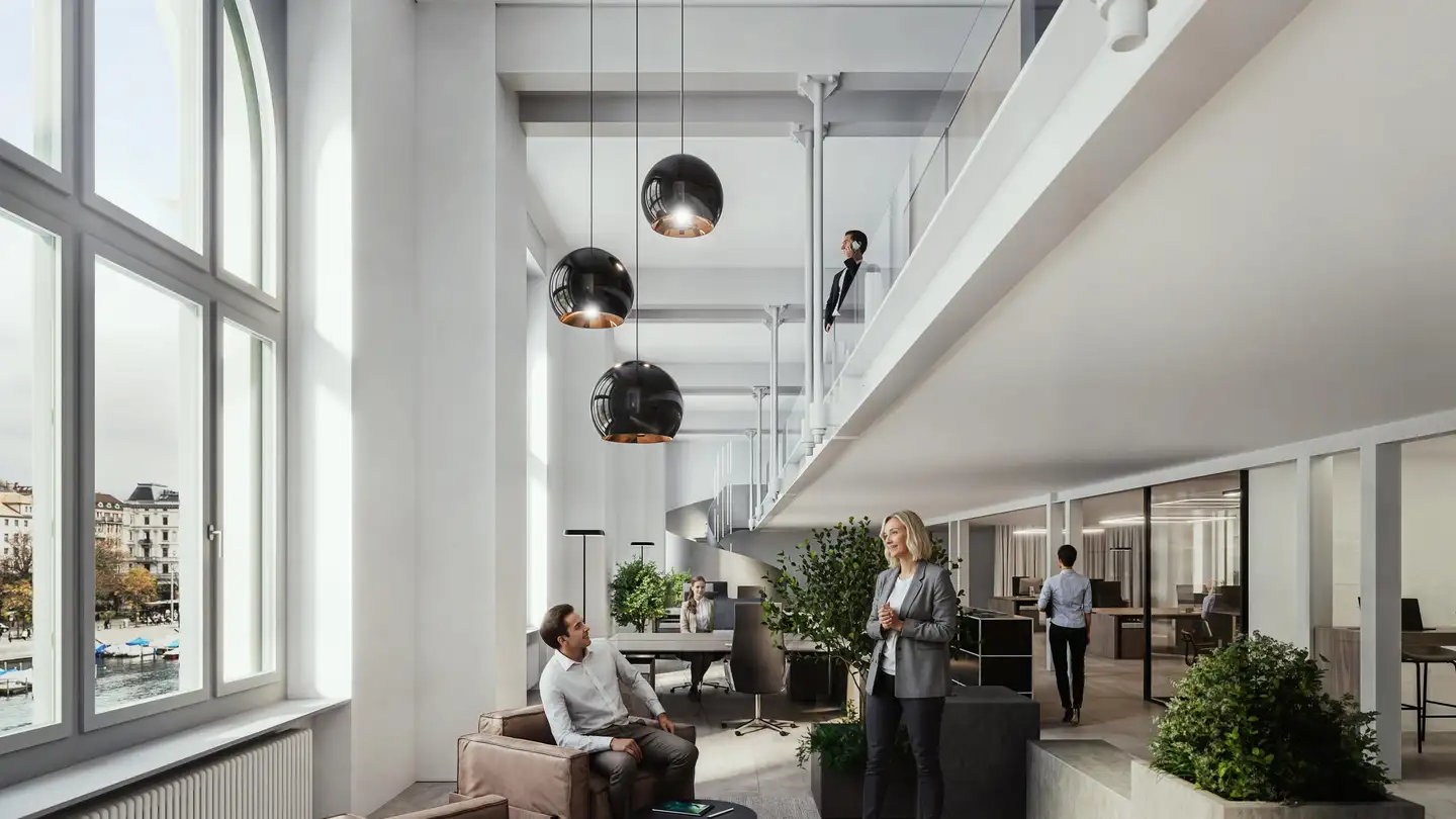 Bürofläche mieten - Fraumünsterstrasse 16, 8001 Zürich - Foto 3