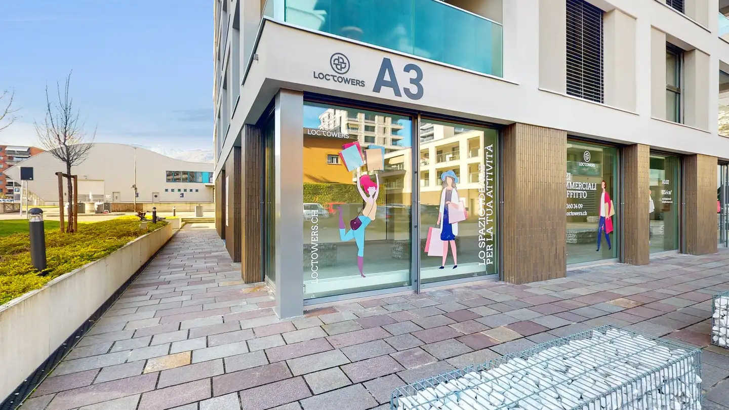Commerciale in affitto - Via Francesco Ballerini, 6600 Locarno