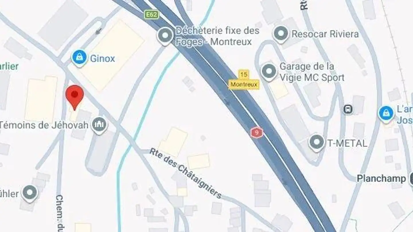 Commerciale in affitto - Chemin Du Crépon 56, 1815 Clarens