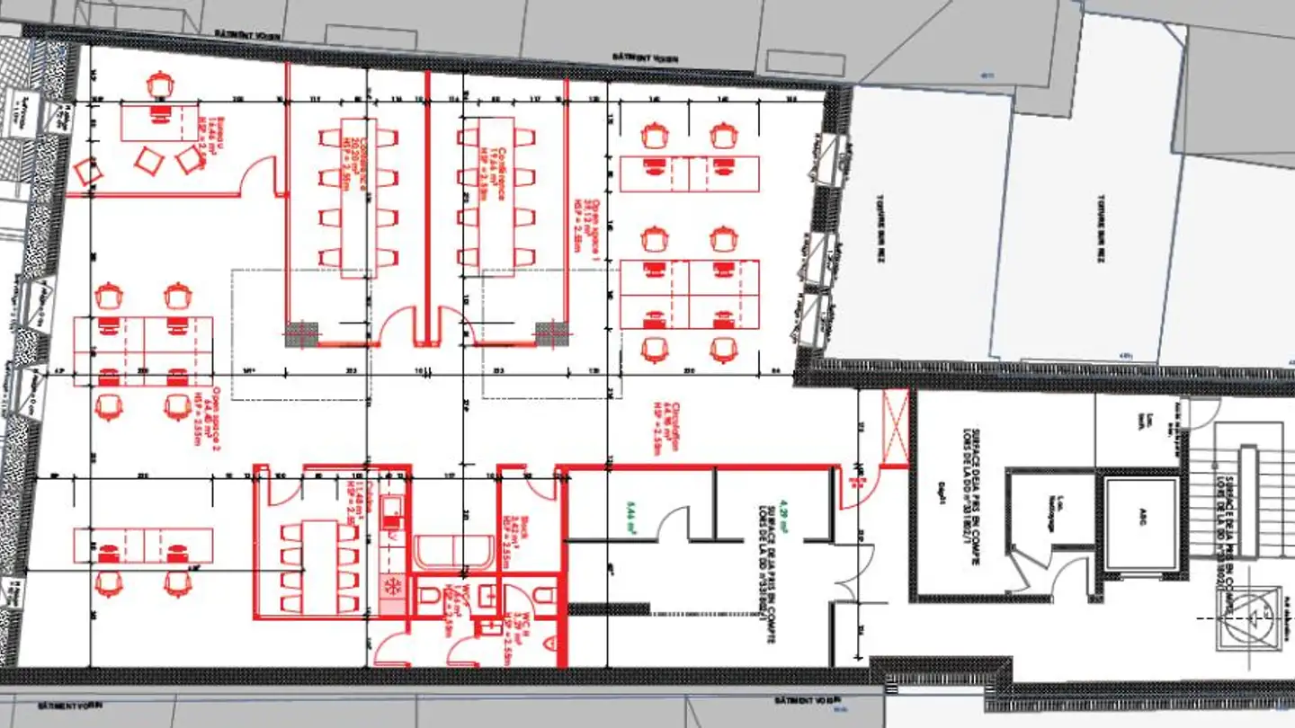 Bürofläche mieten - Rue De La Croix-Rouge, 1204 Genève - Foto 4