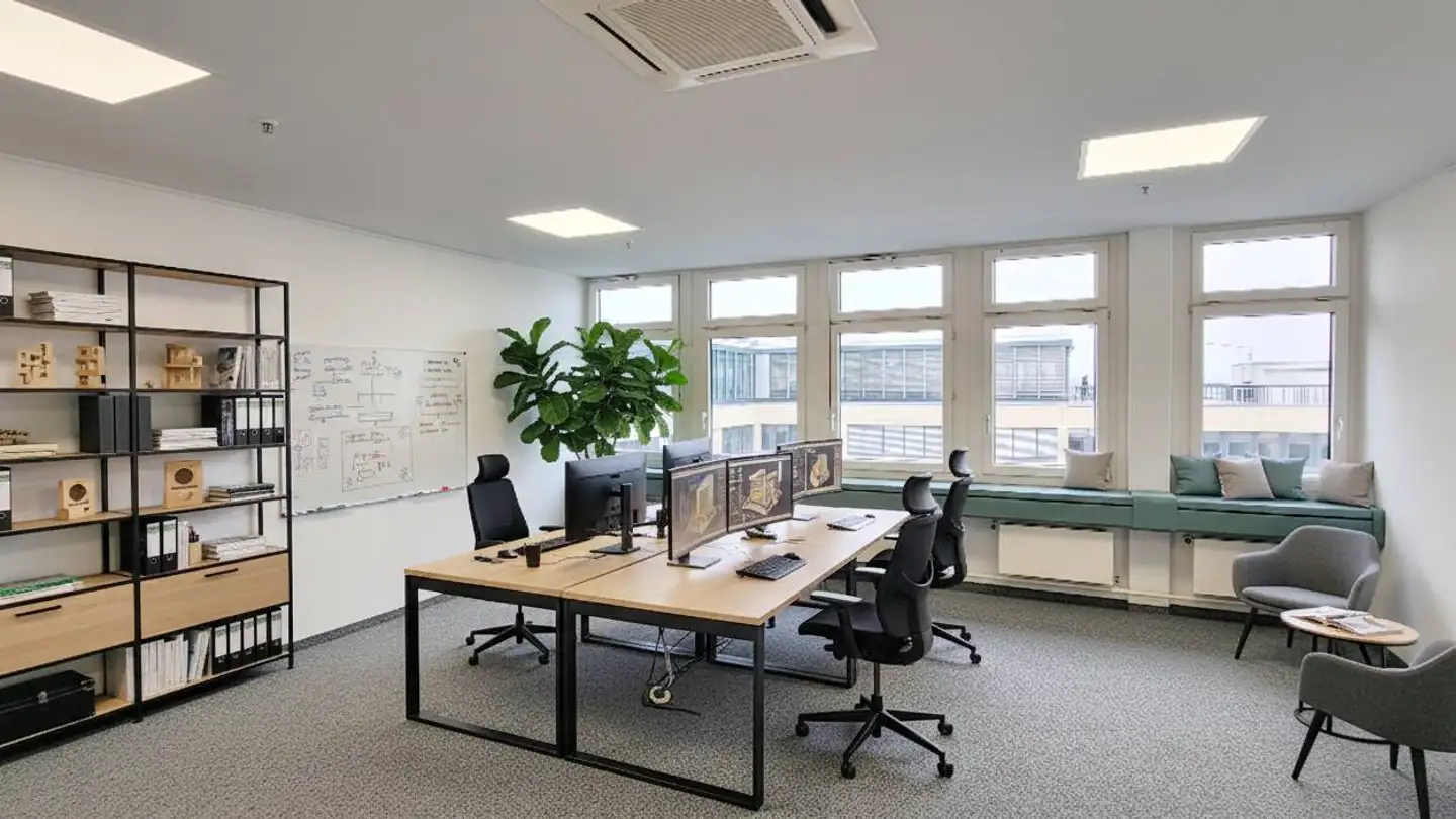 Bureau à louer - Hintermättlistrasse 1, 5506 Mägenwil - Photo 2