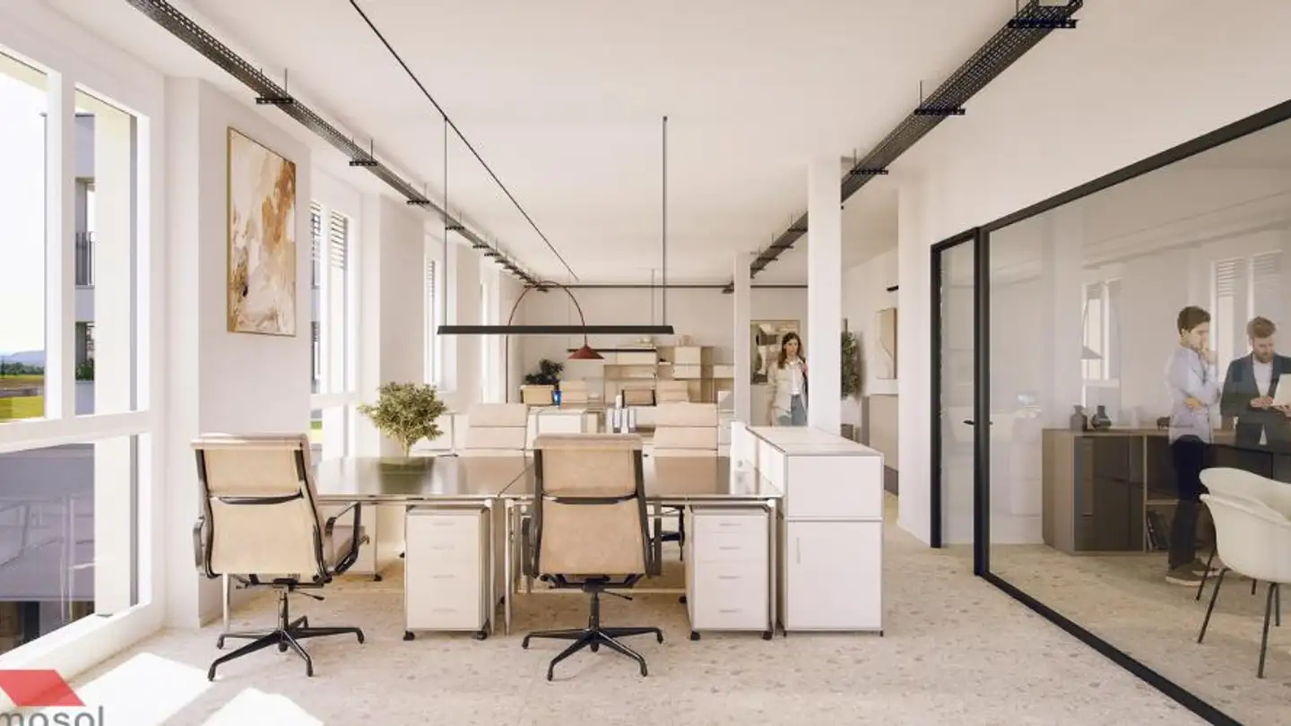 Bureau à louer - Impasse De La Fava 1, 1566 St-Aubin FR