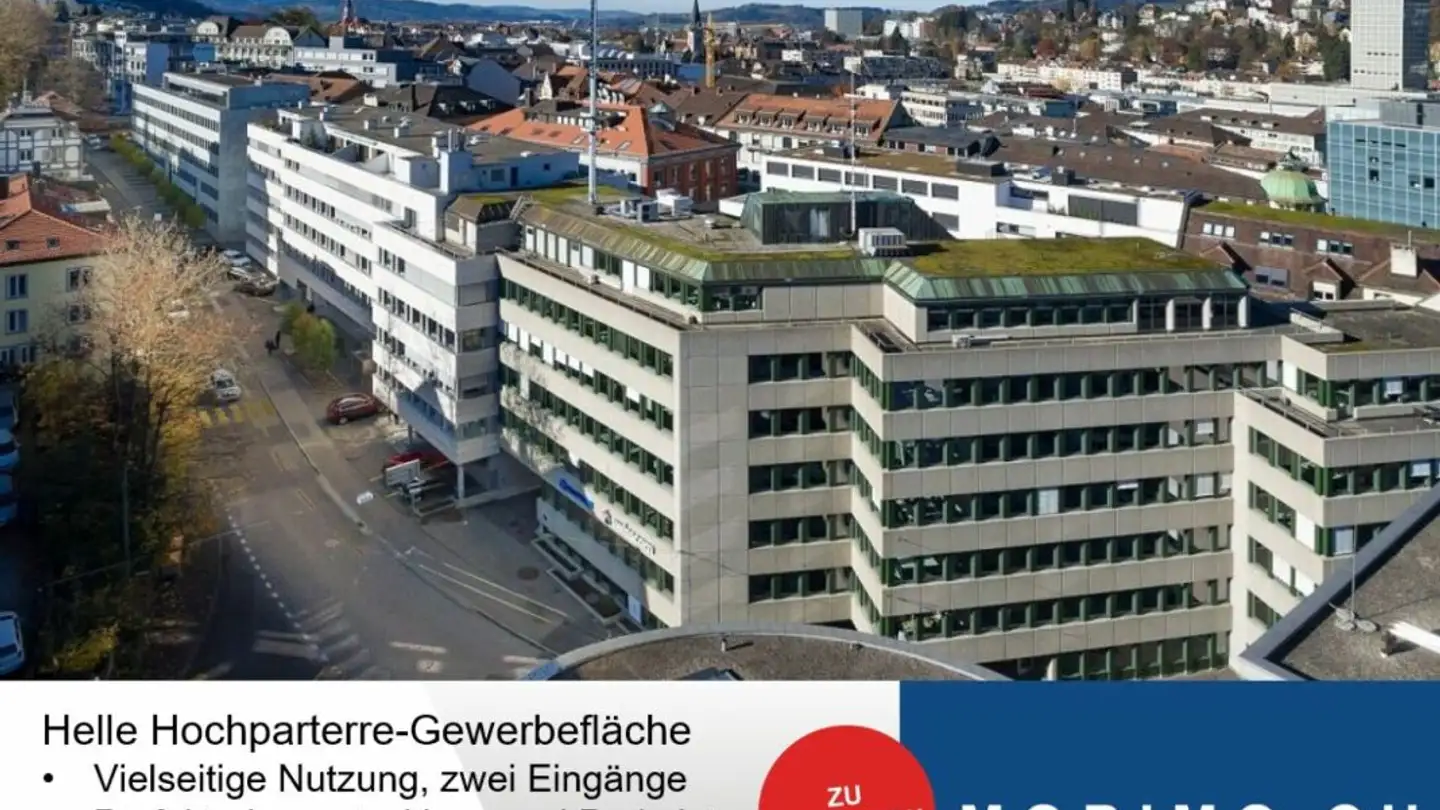 Commercial à louer - Schochengasse 6, 9000 St. Gallen