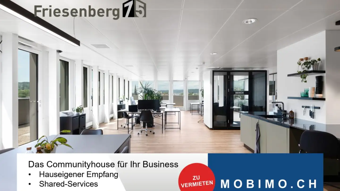 Bureau à louer - Friesenbergstrasse 75, 8055 Zürich