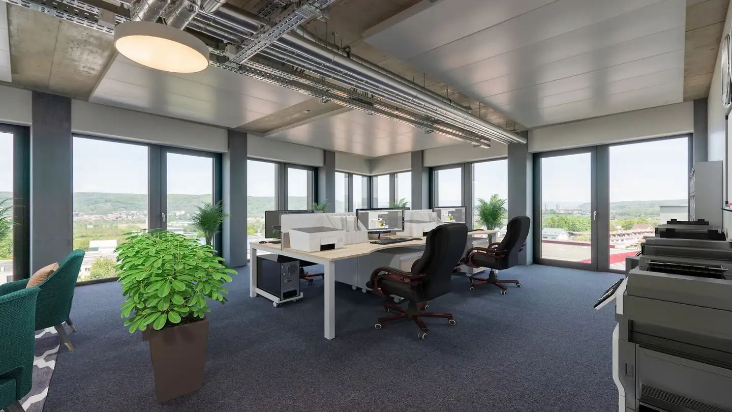 Bürofläche mieten - Hohenrainstrasse 24, 4133 Pratteln