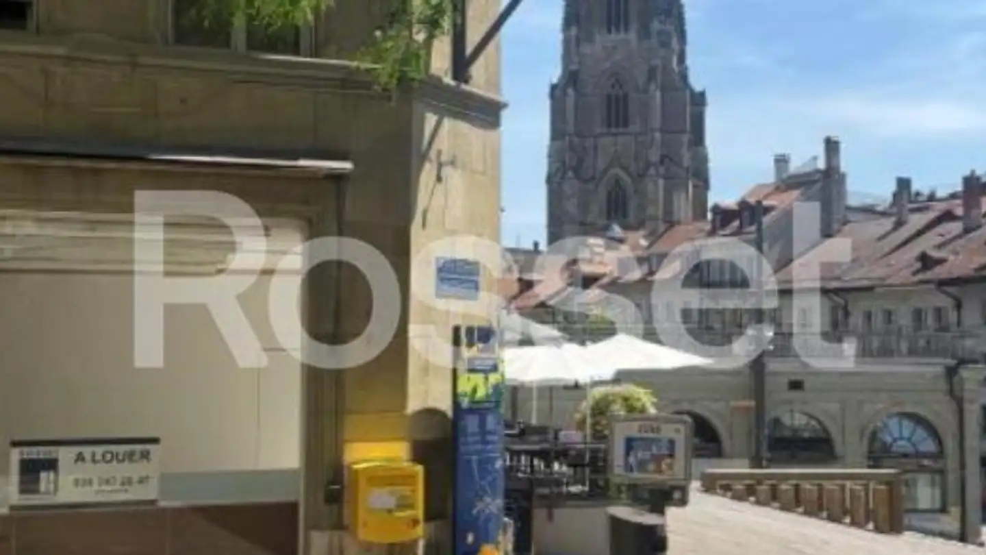 Commerciale in affitto - Rue De Lausanne 1, 1700 Fribourg - Foto 2