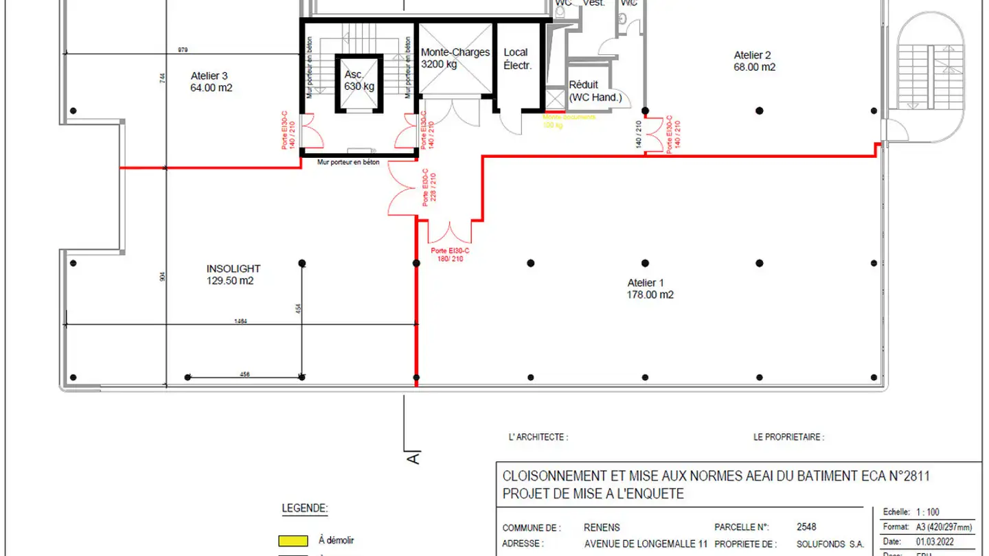 Spazio ufficio in affitto - Avenue De Longemalle 11, 1020 Renens VD - Foto 3