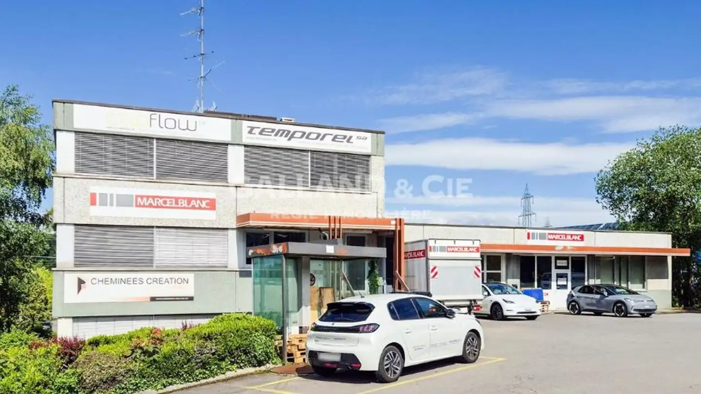 Commerciale in affitto - En Budron A, 1052 Le Mont-sur-Lausanne