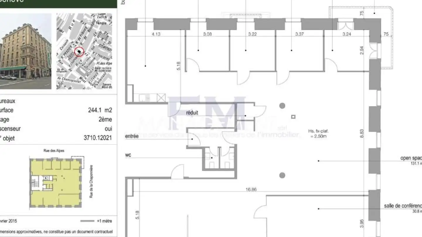 Office space for rent - Rue Des Alpes, 1201 Genève - Photo 2